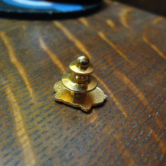 🐯 Tiger Mascot Vintage Lapel Pin Tie Tack - Picture 4 of 4